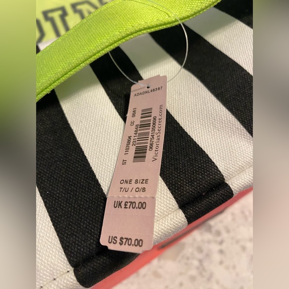 NWT Victoria’s Secret travelcase,canvas, compartments, retails for $70. - Picture 2 of 10